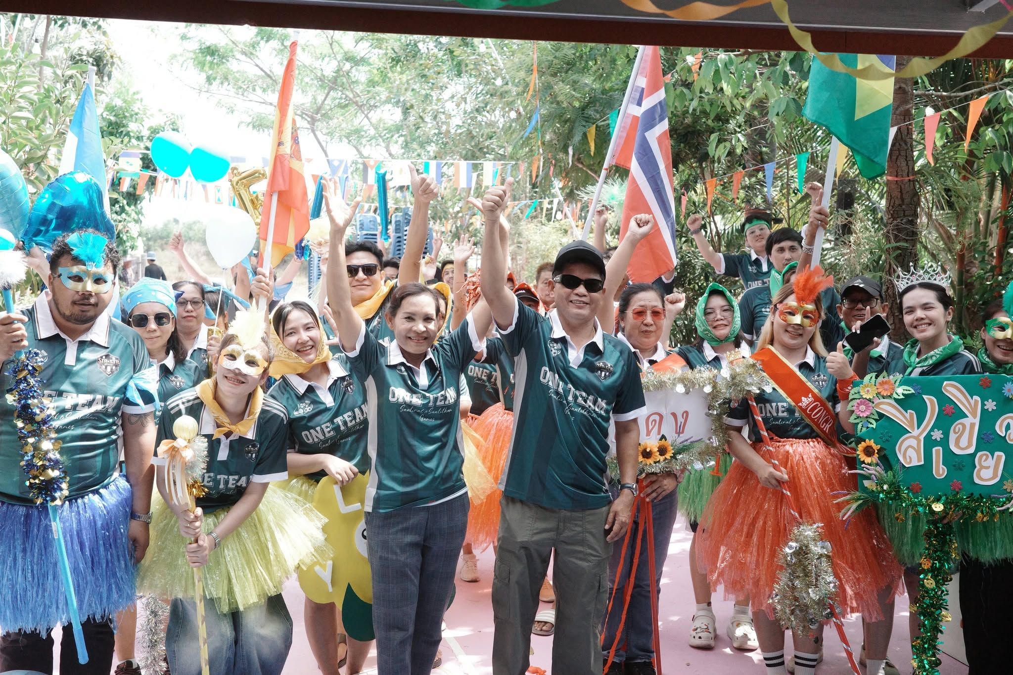 รูปภาพกิจกรรมกีฬาสีสัมพันธ์ครั้งที่ 1